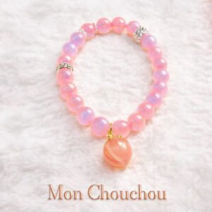 Natural Jade & Crystal Bracelet – 14 Inches Handmade Jewelry | No.150095