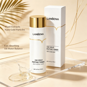 24K gold peptide toner main image