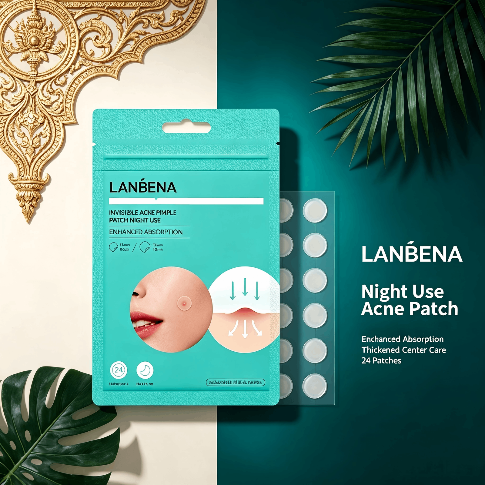 night use invisible acne pimple patch