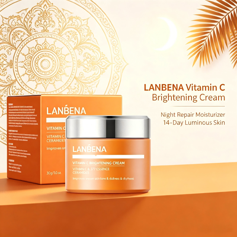 anti-glycation vitamin C brightening cream