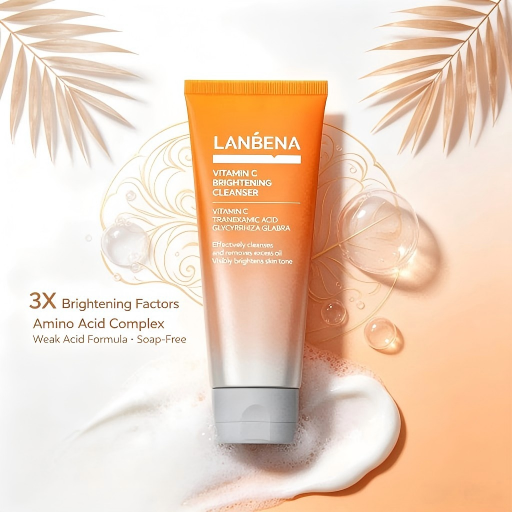 3X brightening factors vitamin C brightening cleanser